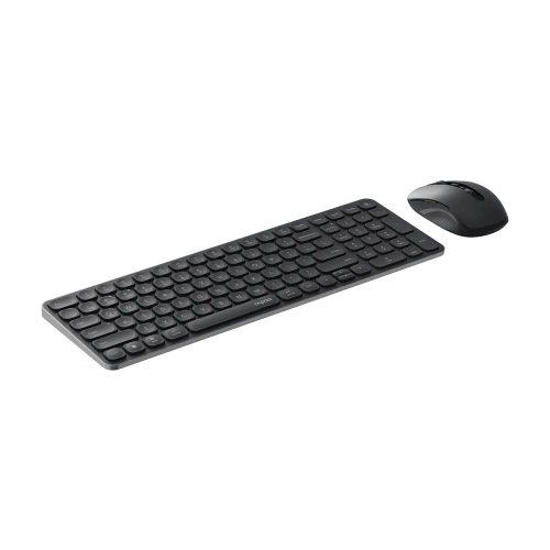 Клавиатура+мышь беспроводная RAPOO 9350S черный