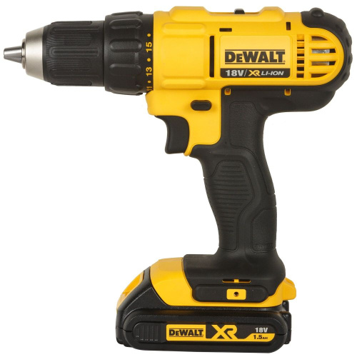 Дрель-шуруповерт DeWALT DCD771S2 (DCD771S2-IN) 18 В, 2 АКБ, ЗУ