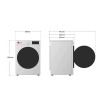 Сушильная машина LG DC90V5V0W белый