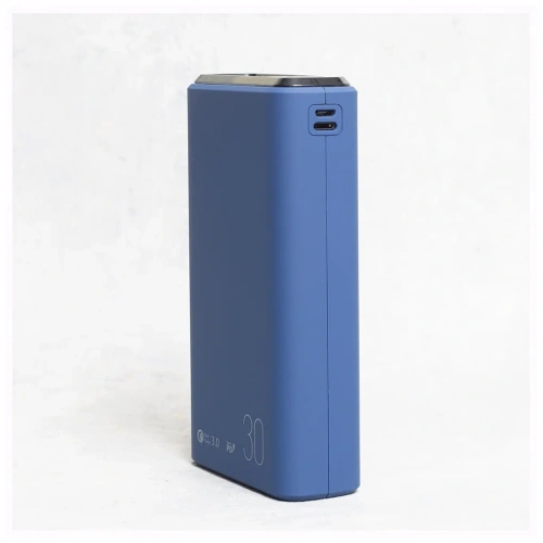 Внешний АКБ OLMIO QS-30 30000mAh 22.5W темно-синий