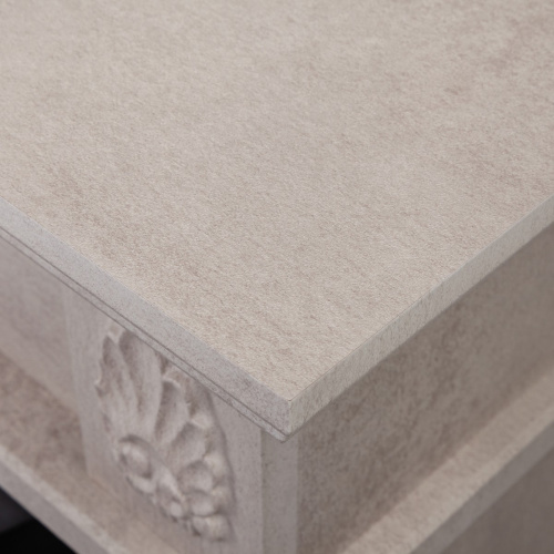 Электрокамин RealFlame Adelaida WT белый камень с очагом Eugene