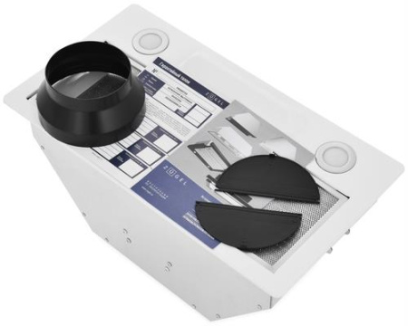 Вытяжка полновстраиваемая ZUGEL ZHI523W белый