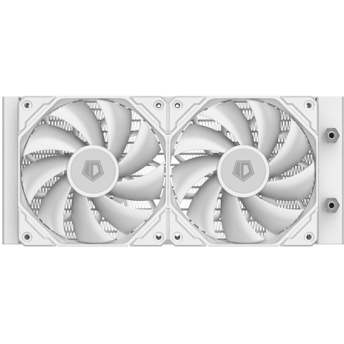 СВО ID-COOLING FX240 Pro White LGA20XX/1700/1200/115X/AM4/AM5 (TDP 300W, Black Fan and Pump, PWM, Dual Fan 120mm, бел)