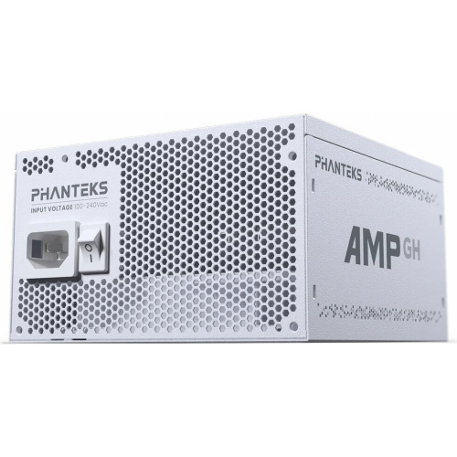 Блок питания PHANTEKS AMP GH 1200W (PH-P1200GR_WT01) (80 Plus Platinum, ATX 3.1, PCIe 5.1, APFC, 120mm Fan, Fully Modular, White)