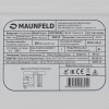 Холодильник с морозильником MAUNFELD MFF176SFSB черный