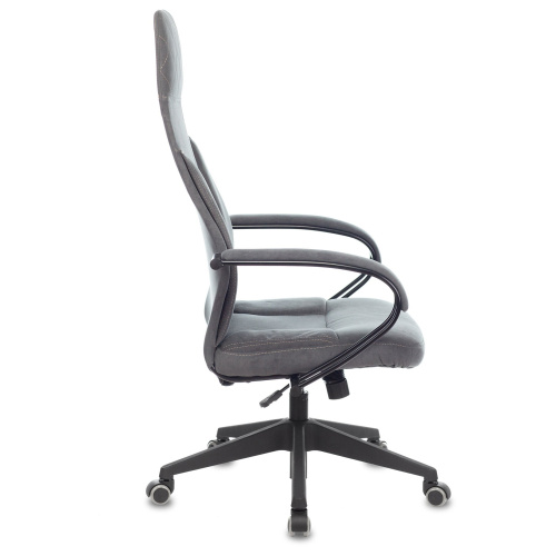 Кресло Бюрократ Alfa 44 CH-608Fabric-DGrey темно-серый