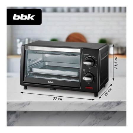 Электропечь BBK OE0917M черный