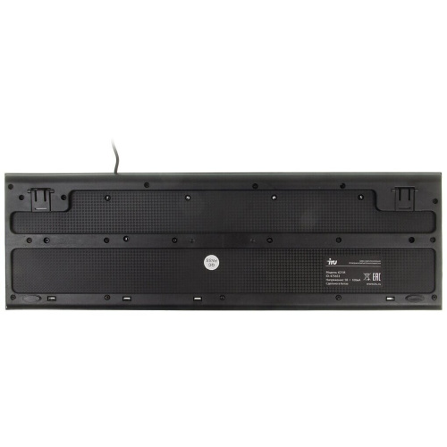 Комплект клавиатура и мышь OKLICK 621M Iru клав черный мышь черный USB