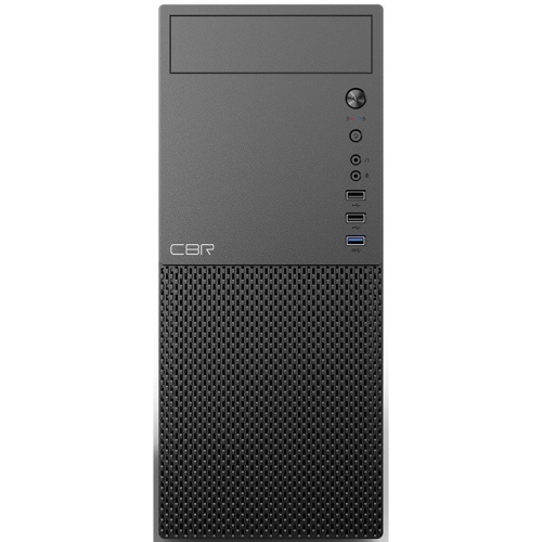 Корпус CBR PCC-ATX-E188-WPSU ATX Miditower E188, без БП, 1*USB 3.0, 2*USB 2.0, HD Audio+Mic, Black
