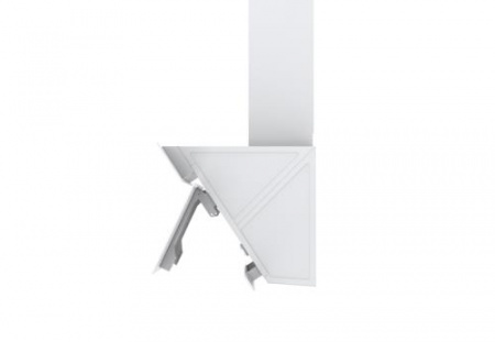 Вытяжка наклонная Midea MH60AN668GW белый/серебристый